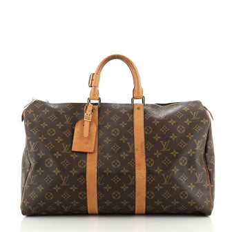 Louis Vuitton Keepall Bag Monogram Canvas 45