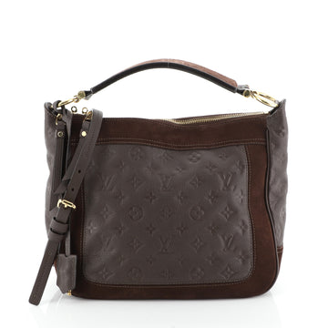 Louis Vuitton Audacieuse Handbag Monogram Empreinte Leather PM