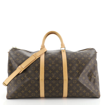 Louis Vuitton Keepall Bandouliere Bag Monogram Canvas 55