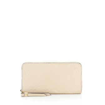 Louis Vuitton Zippy Wallet Monogram Empreinte Leather 