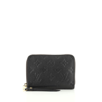 Secret Wallet Monogram Empreinte Leather Compact
