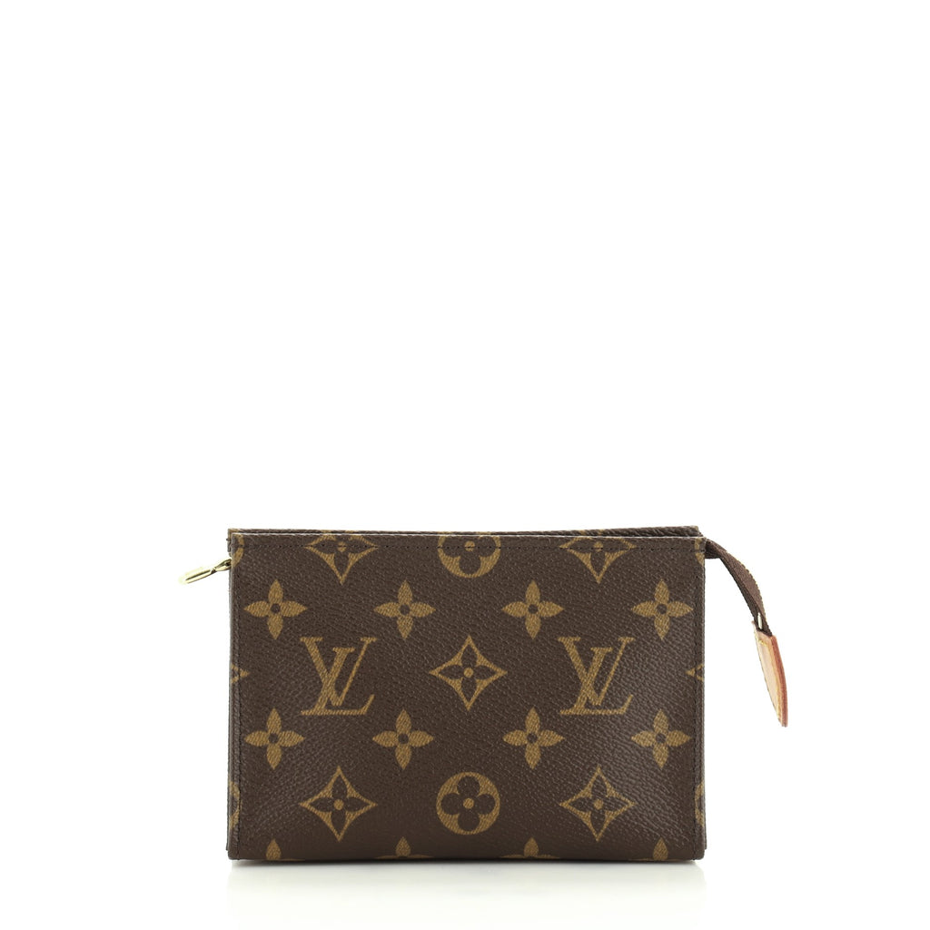 Louis Vuitton Monogram Toiletry Pouch 15 - Brown Cosmetic Bags, Accessories  - LOU797603
