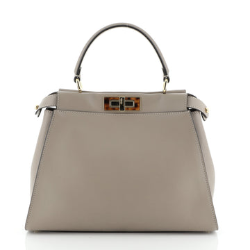 Peekaboo Bag Rigid Leather Regular