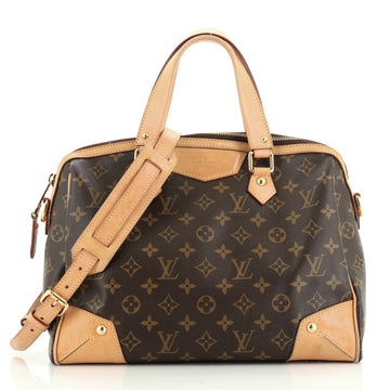 Louis Vuitton Retiro Handbag Monogram Canvas PM