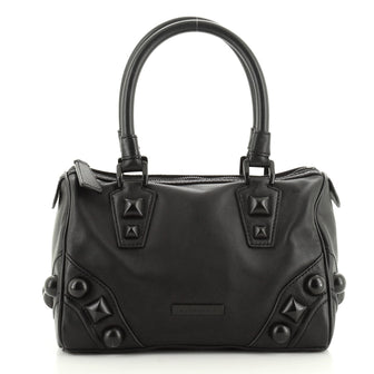 Chester Satchel Studded Leather Small
