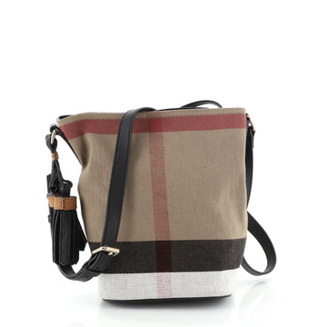 Ashby Handbag House Check Canvas Mini
