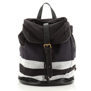 Burberry Drifton Backpack House Check Canvas 