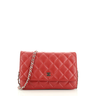 Chanel Wallet on Chain Quilted Lambskin 