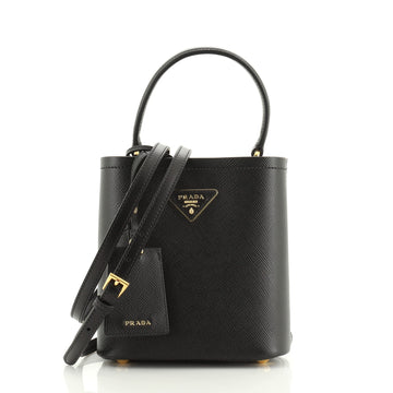 Prada Panier Bucket Bag Saffiano Leather Small