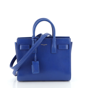 Saint Laurent Sac de Jour Bag Leather Baby