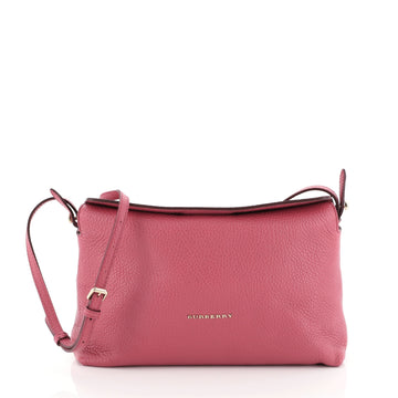 Burberry Leah Crossbody Bag Pebbled Leather Small
