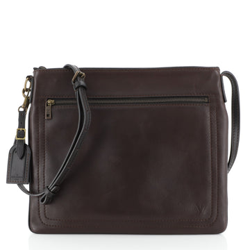 Louis Vuitton Sac Plat Crossbody Bag Utah Leather 