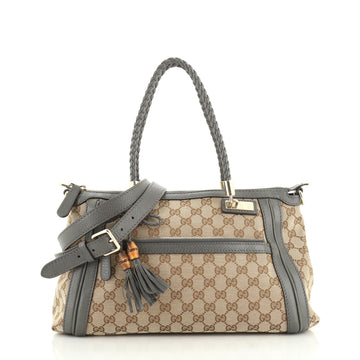 Bella Convertible Top Handle Bag GG Canvas Small