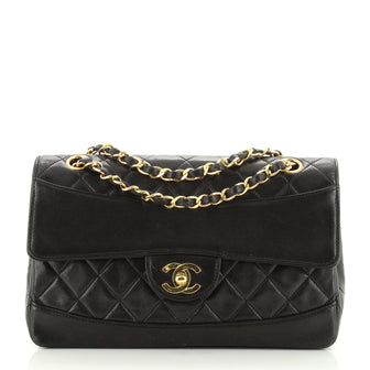 Chanel Coco Vintage Flap Bag Quilted Lambskin Medium