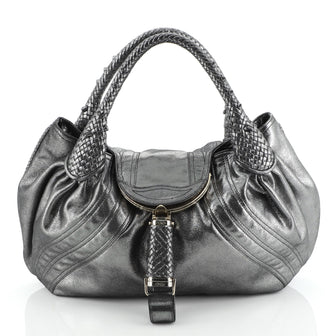 Hologram Spy Bag Metallic Leather