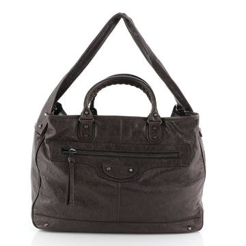 Balenciaga Bridge Classic Studs Bag Leather 