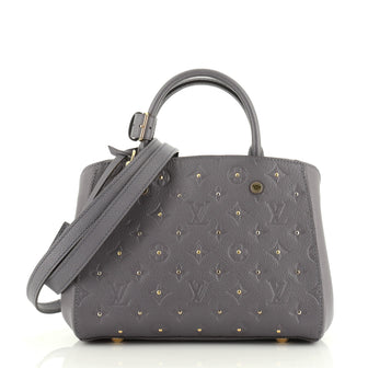Louis Vuitton Studded Montaigne Bag