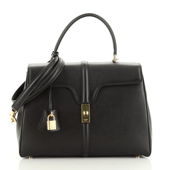 Celine 16 Top Handle Bag Smooth Calfskin Medium