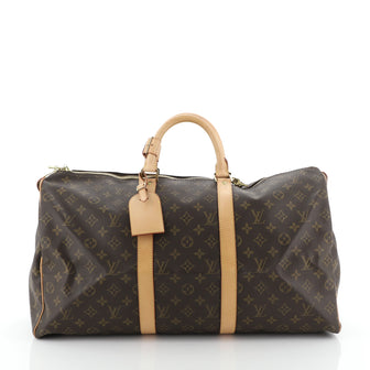 Louis Vuitton Keepall Bag Monogram Canvas 50