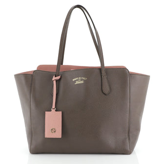 Gucci Swing Tote Leather Medium