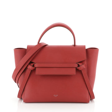 Celine Belt Bag Textured Leather Micro