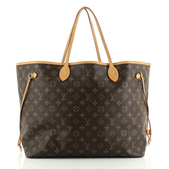 Louis Vuitton Neverfull NM Tote Monogram Canvas GM