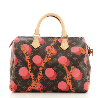 Louis Vuitton Speedy Editions Limitées Handbag in Brown And Pink