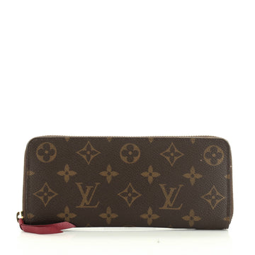 Louis Vuitton Clemence Wallet Monogram Canvas 