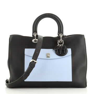 Christian Dior Diorissimo Pocket Tote Leather Large