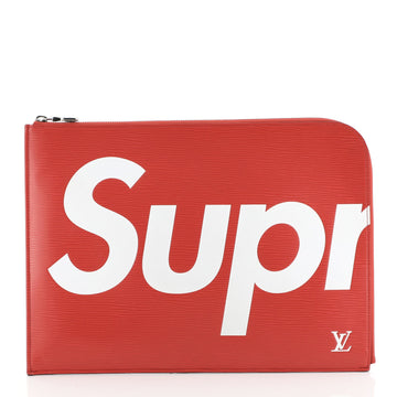 Louis Vuitton Pochette Jour Limited Edition Supreme Epi Leather GM