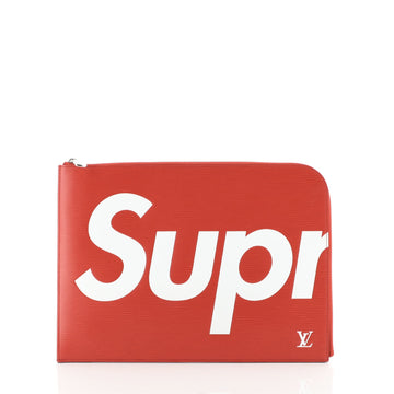 Louis Vuitton Pochette Jour Limited Edition Supreme Epi Leather GM