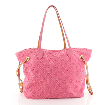 Louis Vuitton Neverfull Tote Monogram Stonewashed Denim MM
