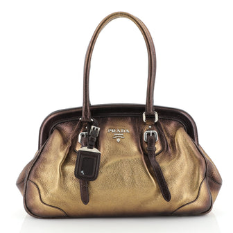 Prada Frame Doctor Bag Ombre Glace Calf Large