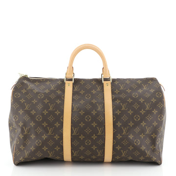 Louis Vuitton Keepall Bag Monogram Canvas 50