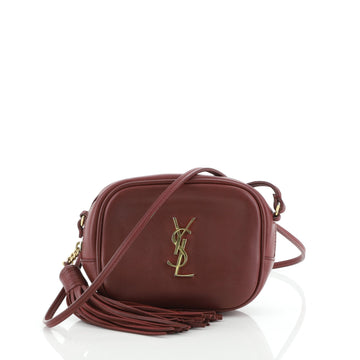 Saint Laurent Classic Monogram Blogger Crossbody Bag Leather Small