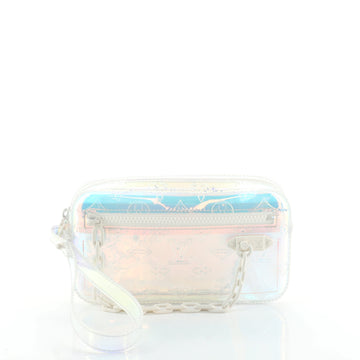 Louis Vuitton Pochette Volga Limited Edition Monogram Prism PVC 