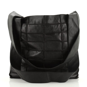 Vintage Square Quilt Shoulder Bag Quilted Lambskin Medium