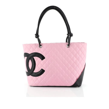 Cambon Tote Quilted Leather Large
