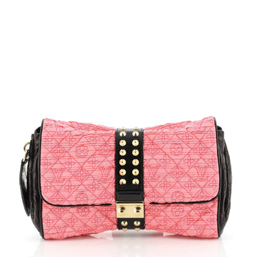 Coquette Handbag Monogram Satin