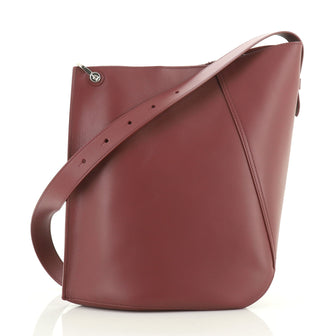 Lanvin Hook Shoulder Bag Leather Medium