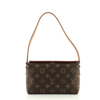 Louis Vuitton Recital Handbag Monogram Canvas 