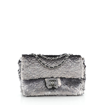 CC Flap Bag Paillettes Small