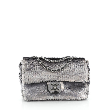 CC Flap Bag Paillettes Small