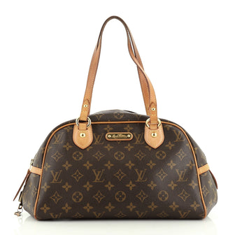 Louis Vuitton Montorgueil Handbag Monogram Canvas PM
