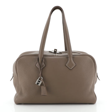Hermes Victoria II Handbag Clemence 35