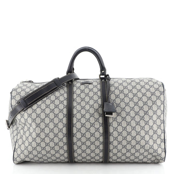 Carry On Convertible Duffle Bag GG Coated Canvas Medium