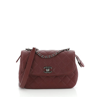 CC Waiter Flap Bag Quilted Goatskin Medium