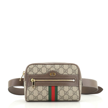 Ophidia Belt Bag GG Coated Canvas Small