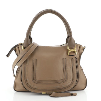 Marcie Satchel Leather Medium