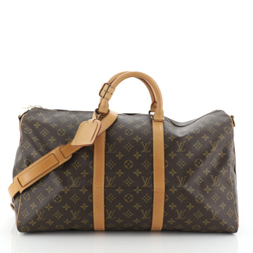 Louis Vuitton Keepall Bandouliere Bag Monogram Canvas 50
